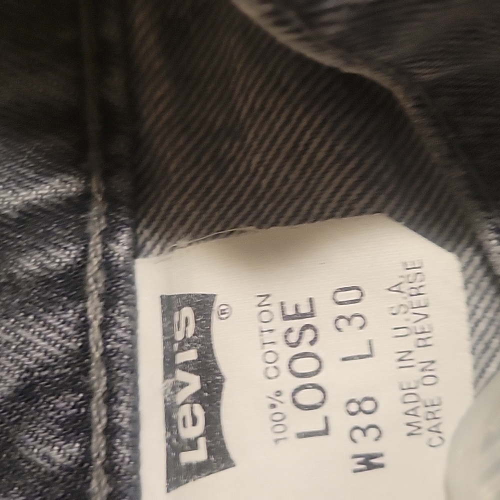 Levi Strauss men's 546 38x30 jeans